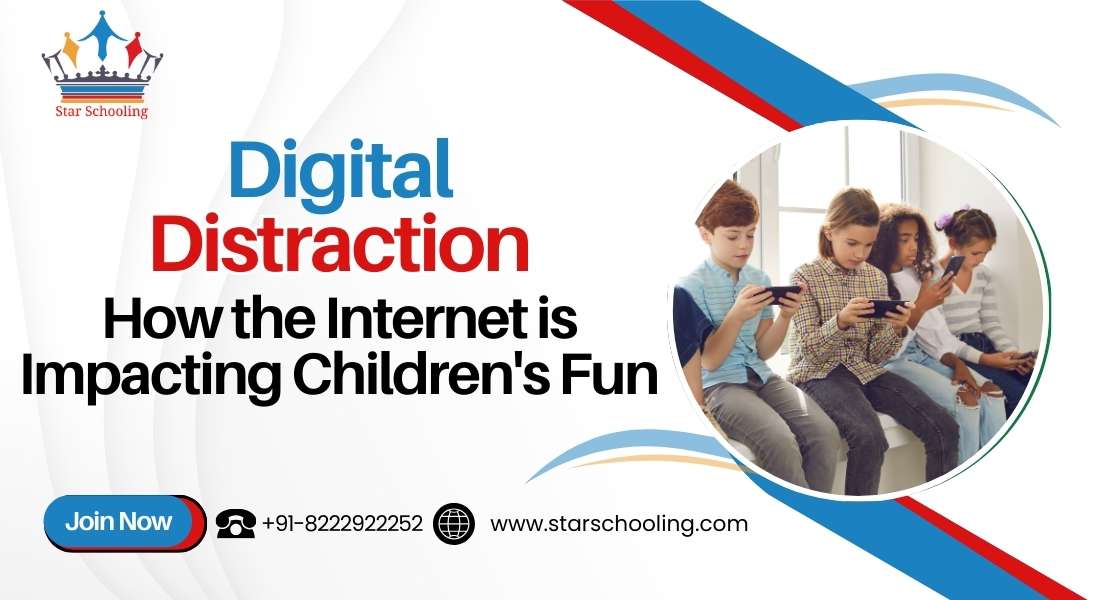 Digital Distraction: How the Internet is Impacting Children's Fun